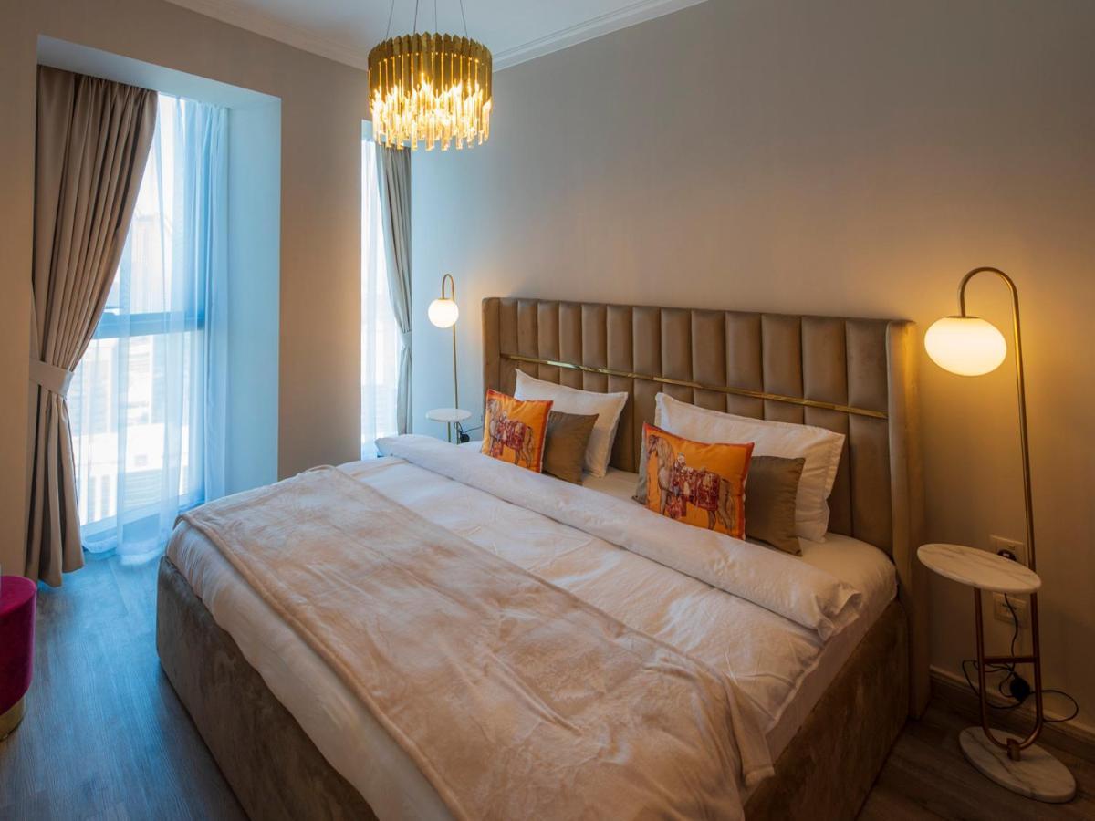 First Class 3Br With Full Dubai Skyline & Sea View Apartman Kültér fotó