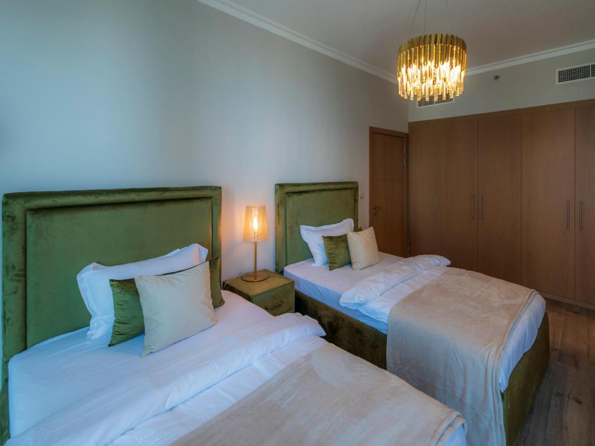 First Class 3Br With Full Dubai Skyline & Sea View Apartman Kültér fotó