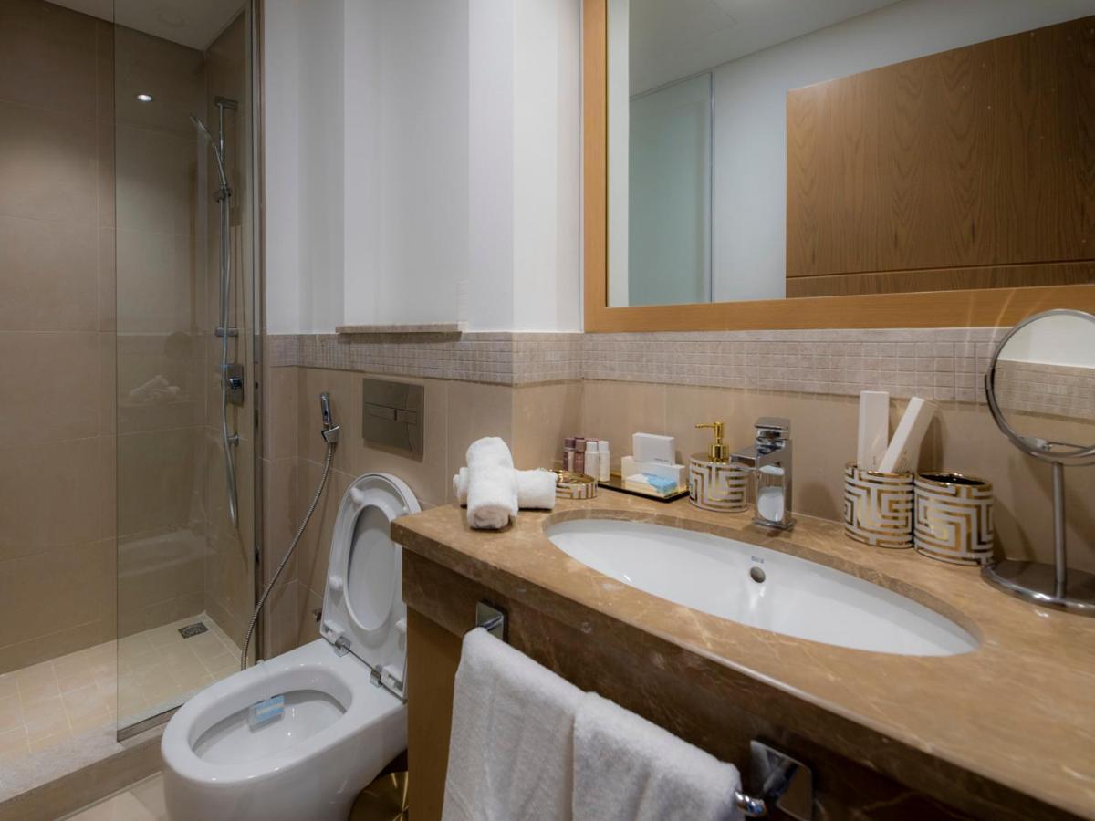First Class 3Br With Full Dubai Skyline & Sea View Apartman Kültér fotó