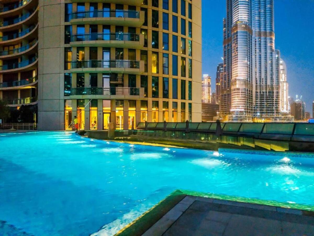 First Class 3Br With Full Dubai Skyline & Sea View Apartman Kültér fotó