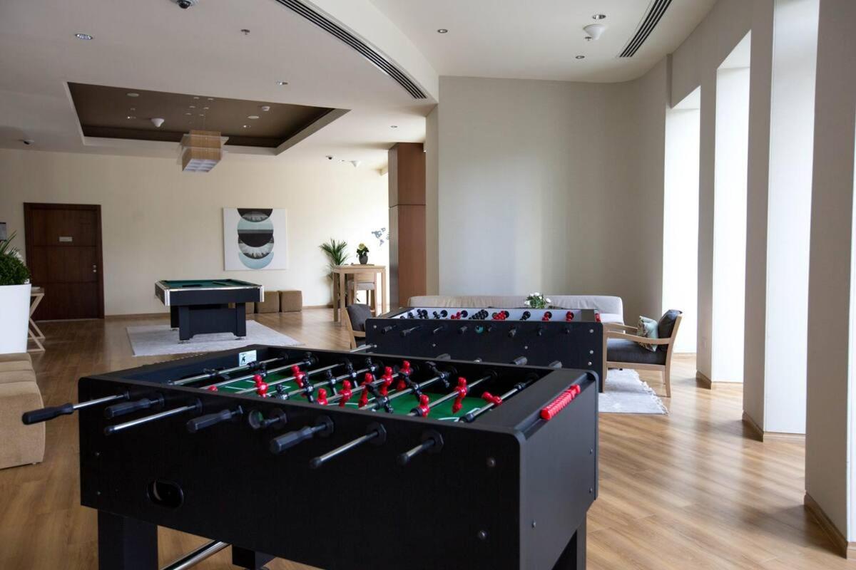 First Class 3Br With Full Dubai Skyline & Sea View Apartman Kültér fotó
