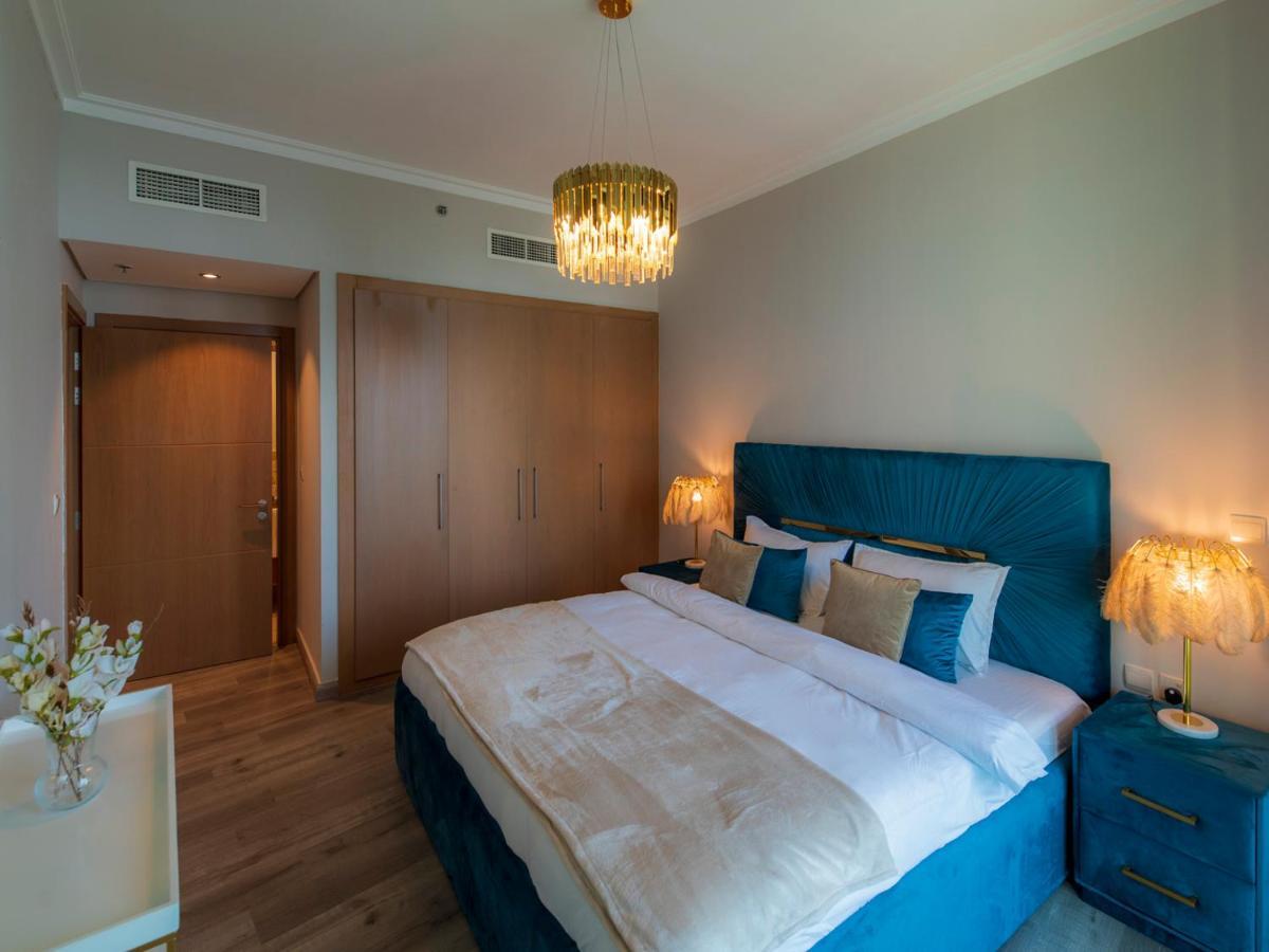 First Class 3Br With Full Dubai Skyline & Sea View Apartman Kültér fotó