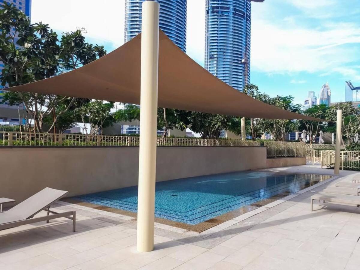 First Class 3Br With Full Dubai Skyline & Sea View Apartman Kültér fotó